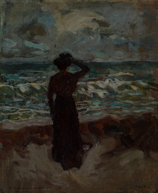 Paul Basilius Barth : Maiti am Strand von Viareggio, 1904 