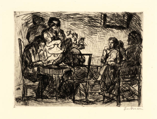 Max Beckmann : Abendgesellschaft, 1912