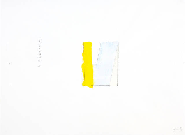 Richard Tuttle : Division # I-3, 2014