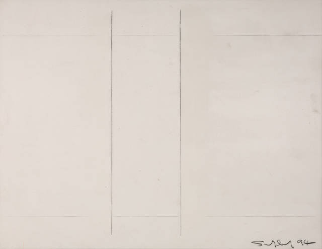Fred Sandback : Untitled, 1994