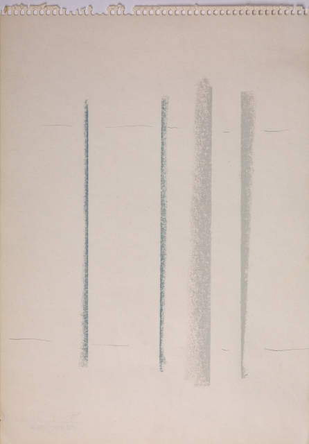 Fred Sandback : Untitled, circa 1982