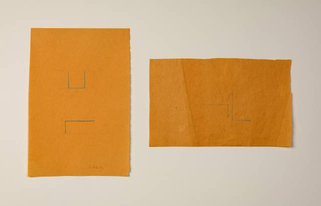 Fred Sandback : Untitled. - Untitled, 1968