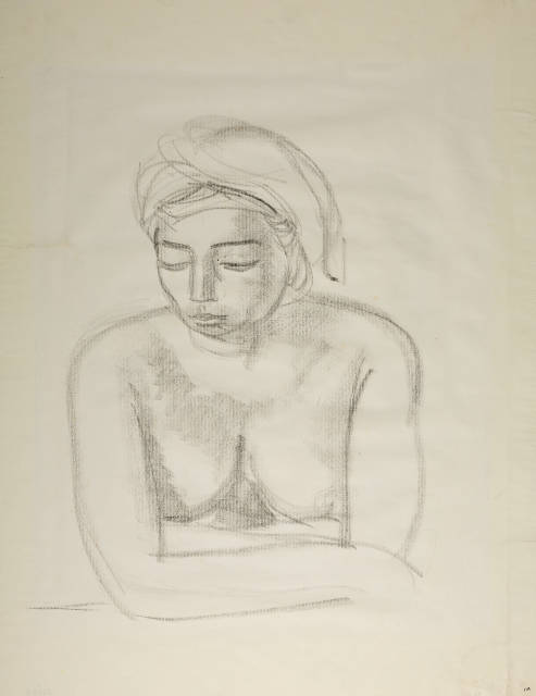 Maurice Barraud : Jeune fille au turban,  