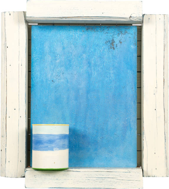 Joseph Egan : Un (bound) Blue, too, 1992