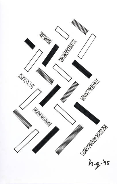 Hans Jörg Glattfelder : Ohne Titel, 1995