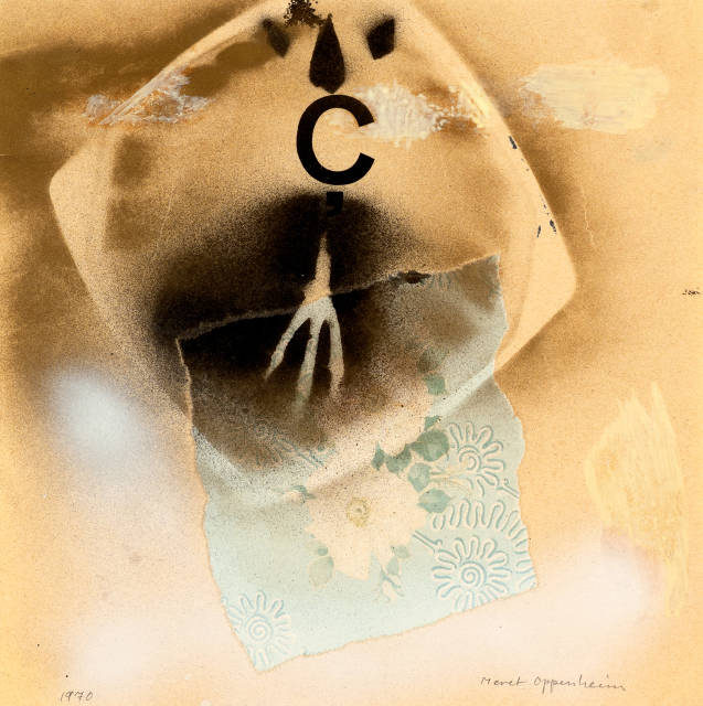 Meret Oppenheim : Figure Humaine, Variation N° 65, 1970