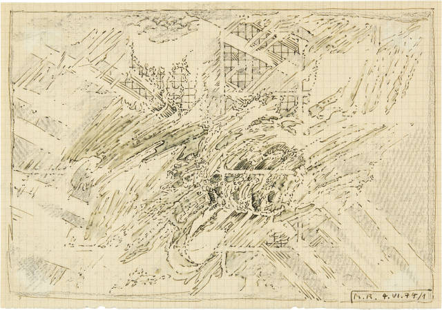 Markus Raetz : Ohne Titel, 1974 