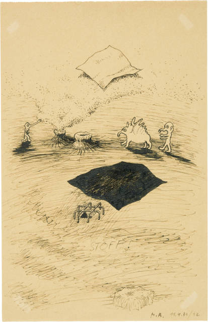 Markus Raetz : Stoff, 1971 