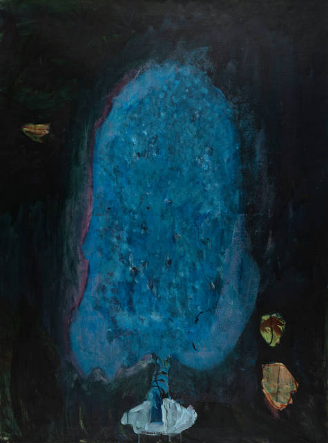 Friedrich Kuhn : Blauer Baum, 1962 