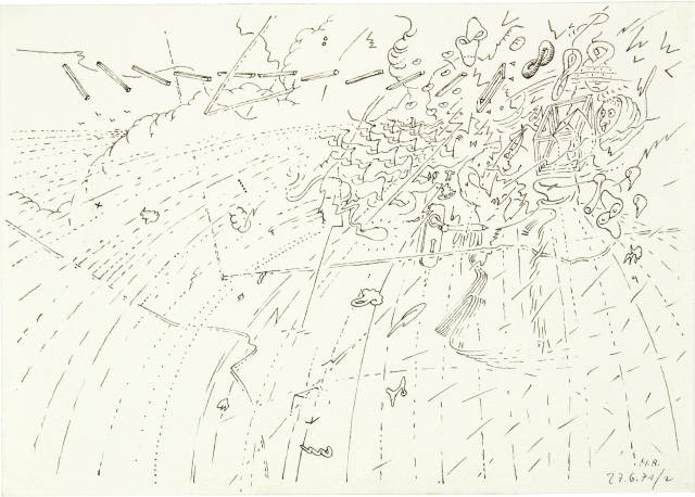 Markus Raetz : Ohne Titel, 27. Juni 1971 
