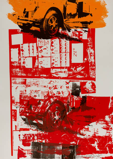 Robert Rauschenberg : Read-Bleed, 1983